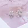 925銀針×清新粉櫻×耳環-第4張
