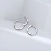 925銀針&times;13mm光面極簡圓環&times;耳扣-第3張