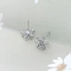 925銀針&times;立體五花瓣&times;耳環-第5張