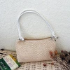 涼夏鏤空草編包&times;可調式斜背包&times;白色-第3張