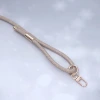 牛仔紋皮革繩×長度可調×手機斜背雙勾掛繩×米駝-第4張