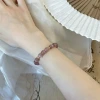 低調灰棕貓眼&times;固定式串珠手鍊-第6張
