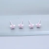 小星星×陶瓷×養耳棒×二套件耳環組×粉紅-第2張