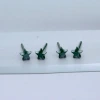 小星星×陶瓷×養耳棒×二套件耳環組×深綠-第2張
