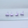 小月亮&times;陶瓷&times;養耳棒&times;二套件耳環組&times;紫色-第2張