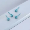 小星星&times;陶瓷&times;養耳棒&times;二套件耳環組&times;藍色-第1張