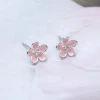 925銀針×桃花開×耳針-第1張