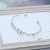 925銀飾×8字纏繞打結×開口手環-第2張