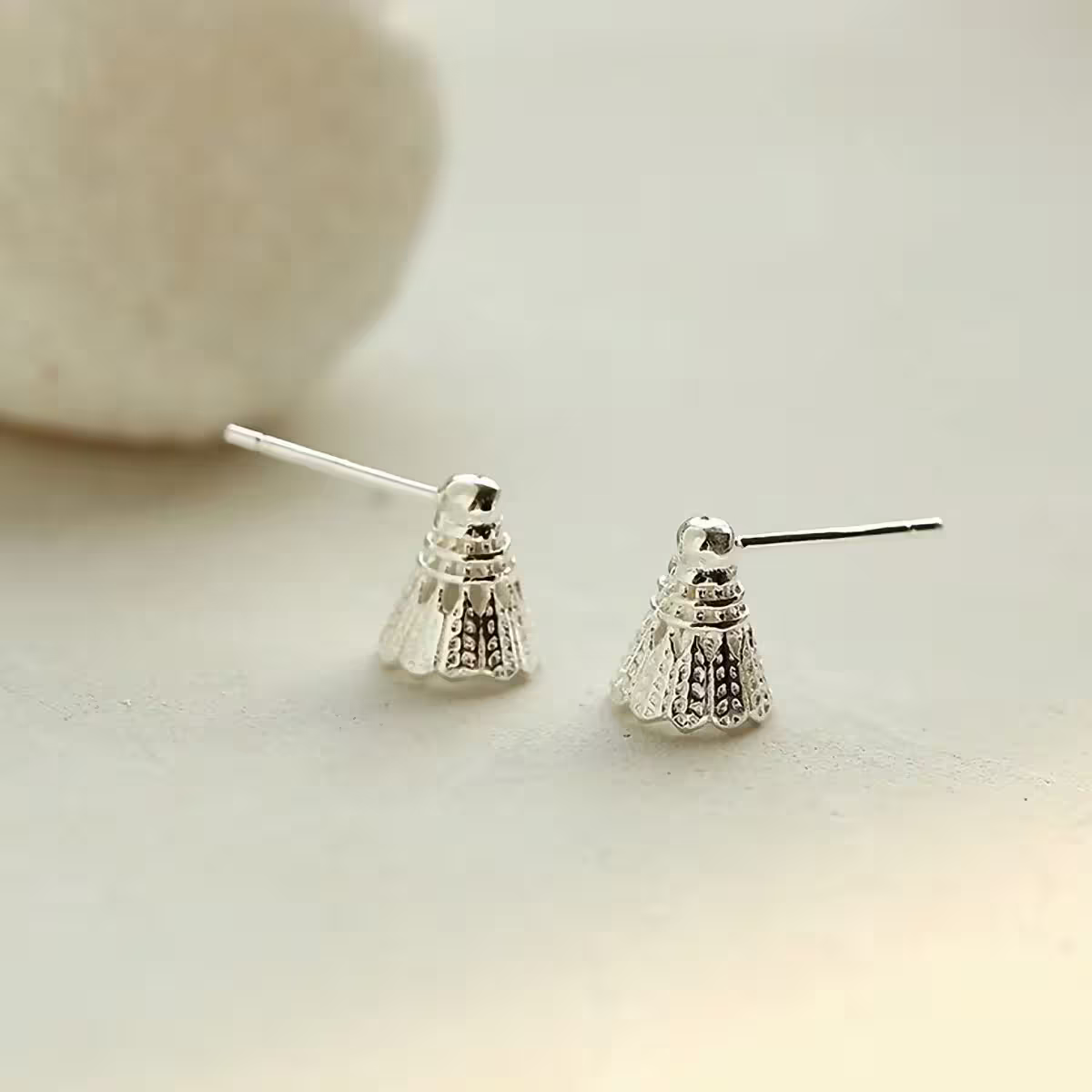 925銀針&times;羽毛球&times;耳針-第1張