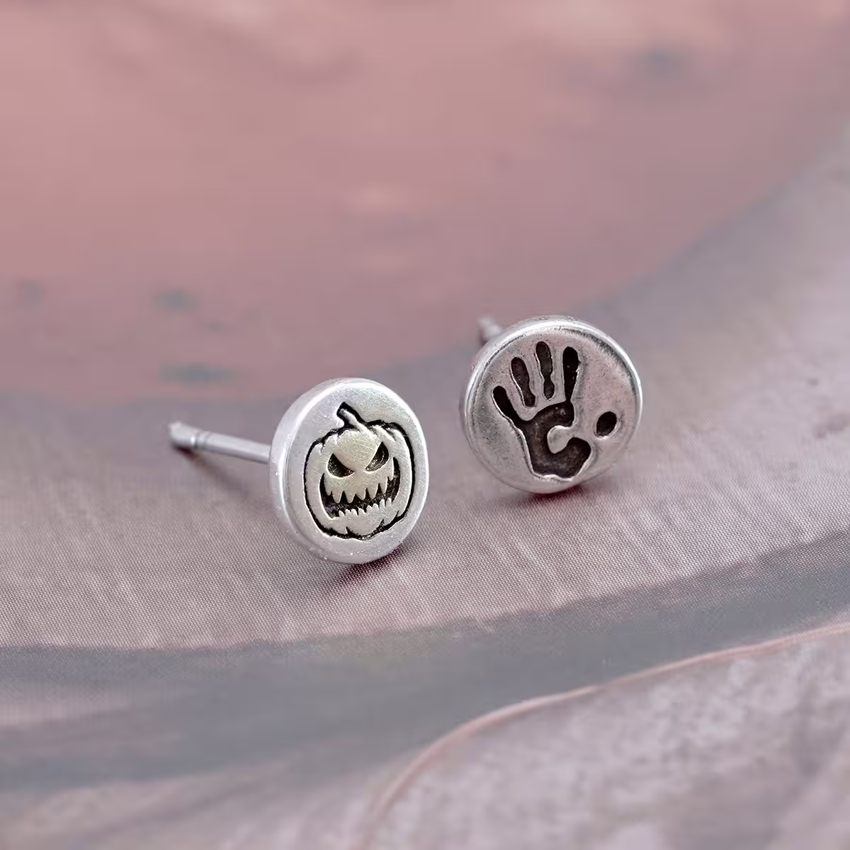 925銀針×南瓜跟鬼手×耳環-第6張