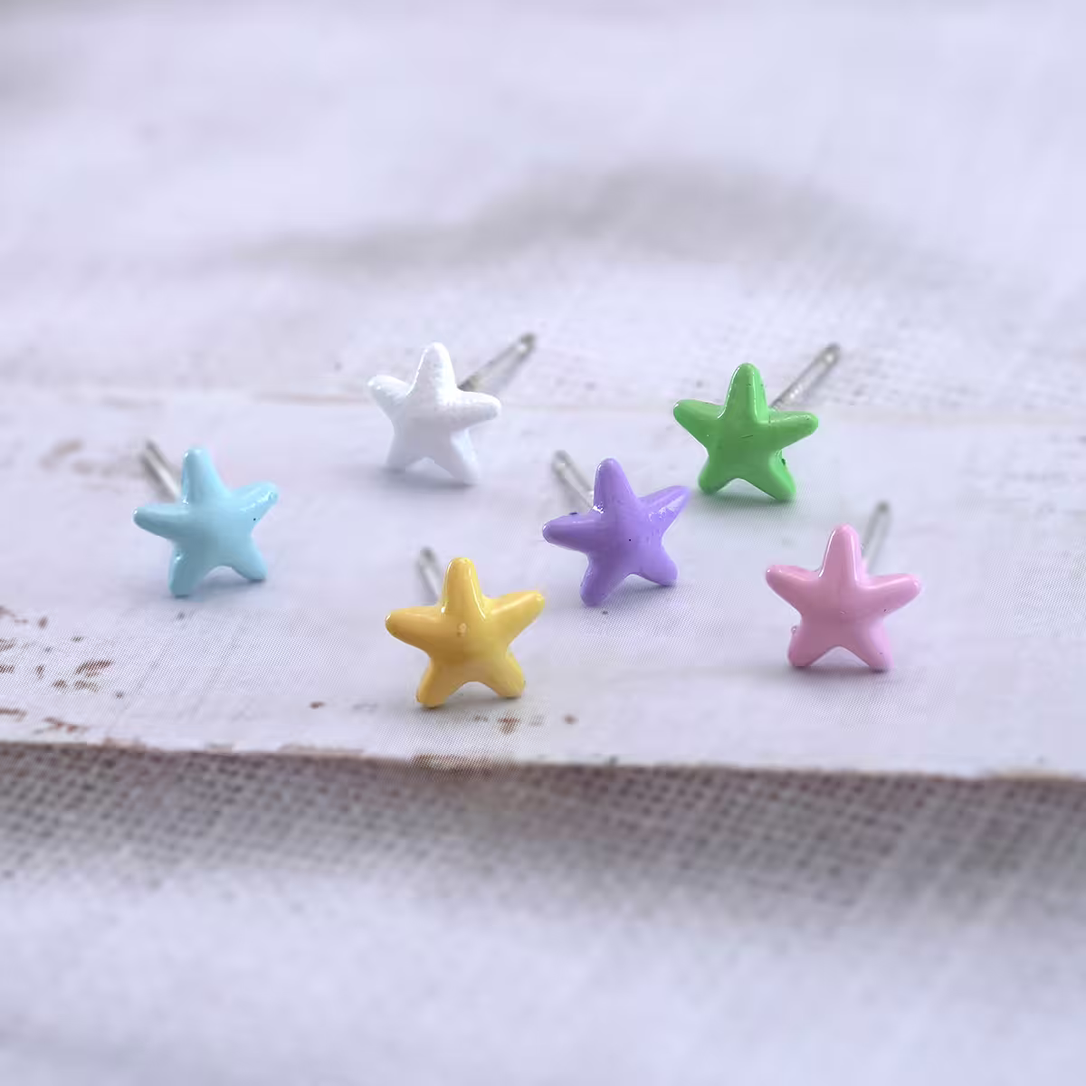 彩色小星星×三套件耳環組-第2張