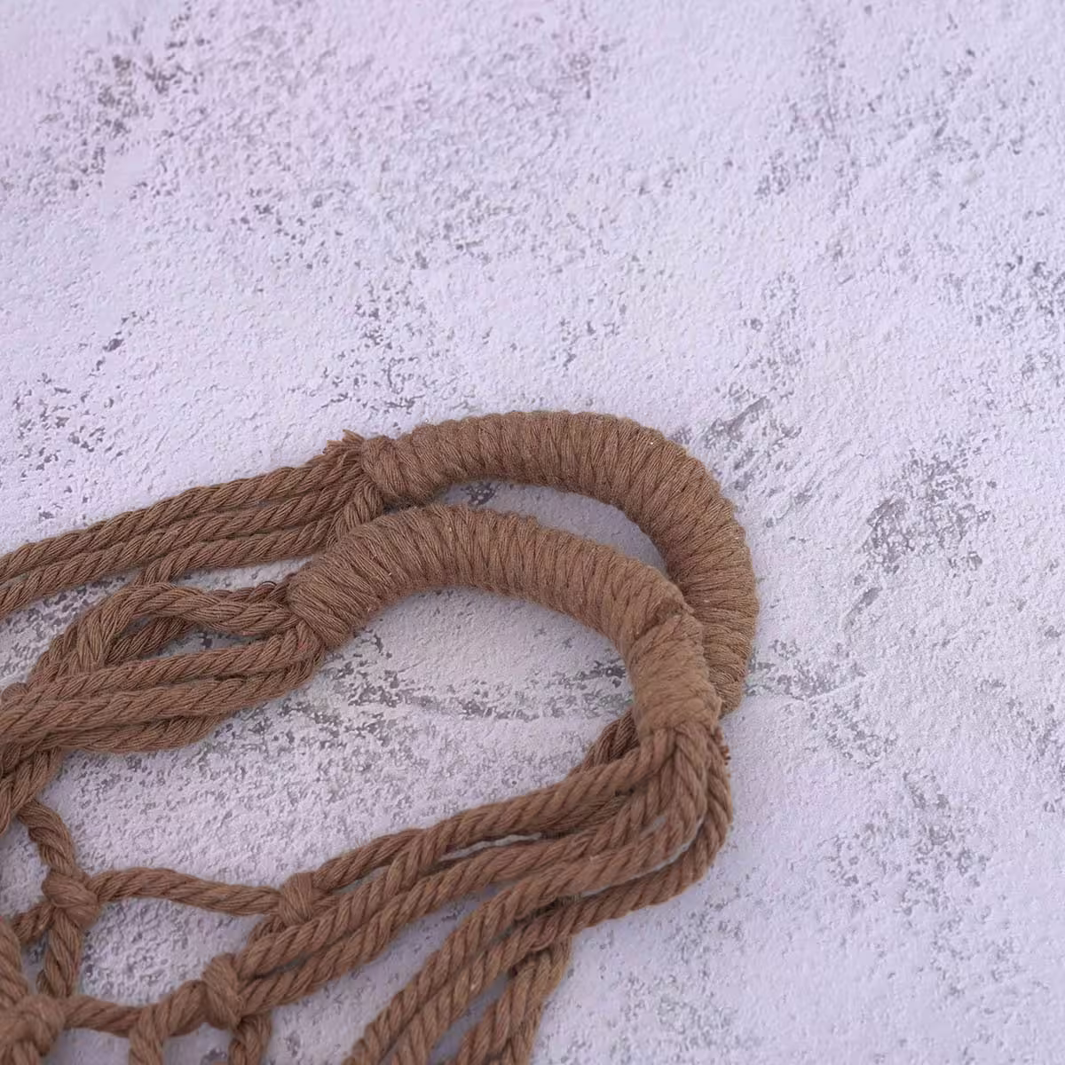 素色鏤空網編×飲料水瓶提袋×棕咖-第4張