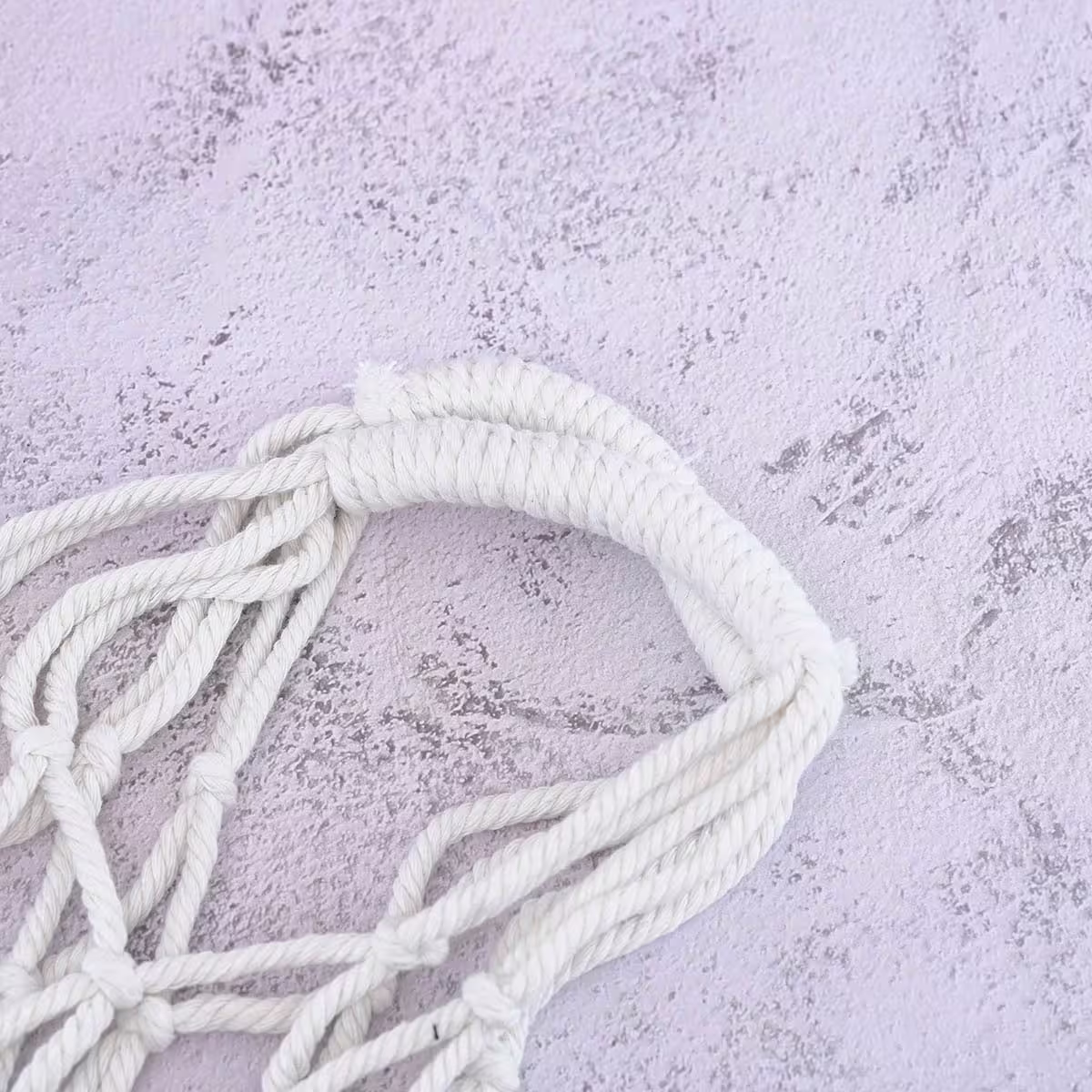 素色鏤空網編×飲料水瓶提袋×白色-第4張