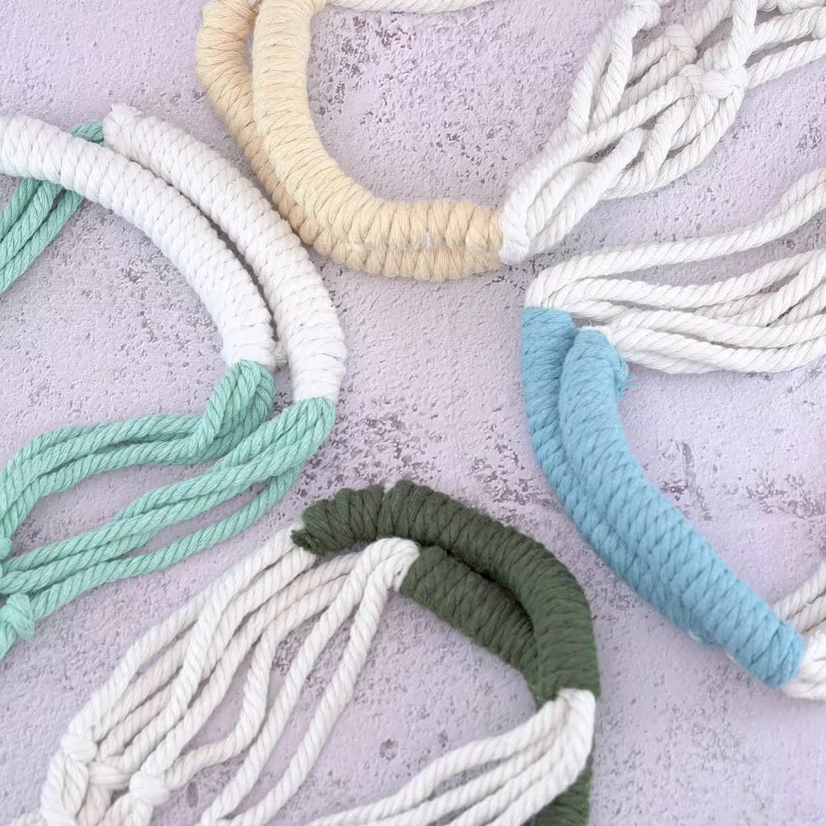 撞色鏤空網編×飲料水瓶提袋×藍白-第2張