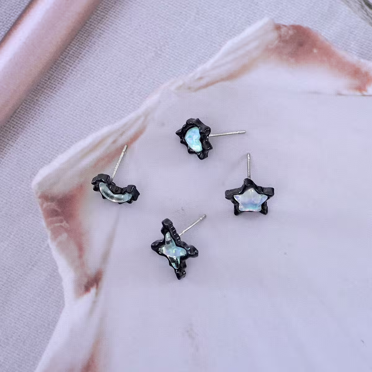 星月樂園×單邊四套件耳環組-第2張