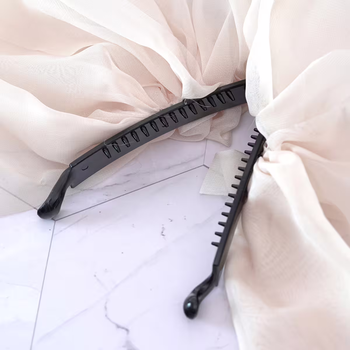 法式多層薄紗×香蕉夾×共三色-第5張