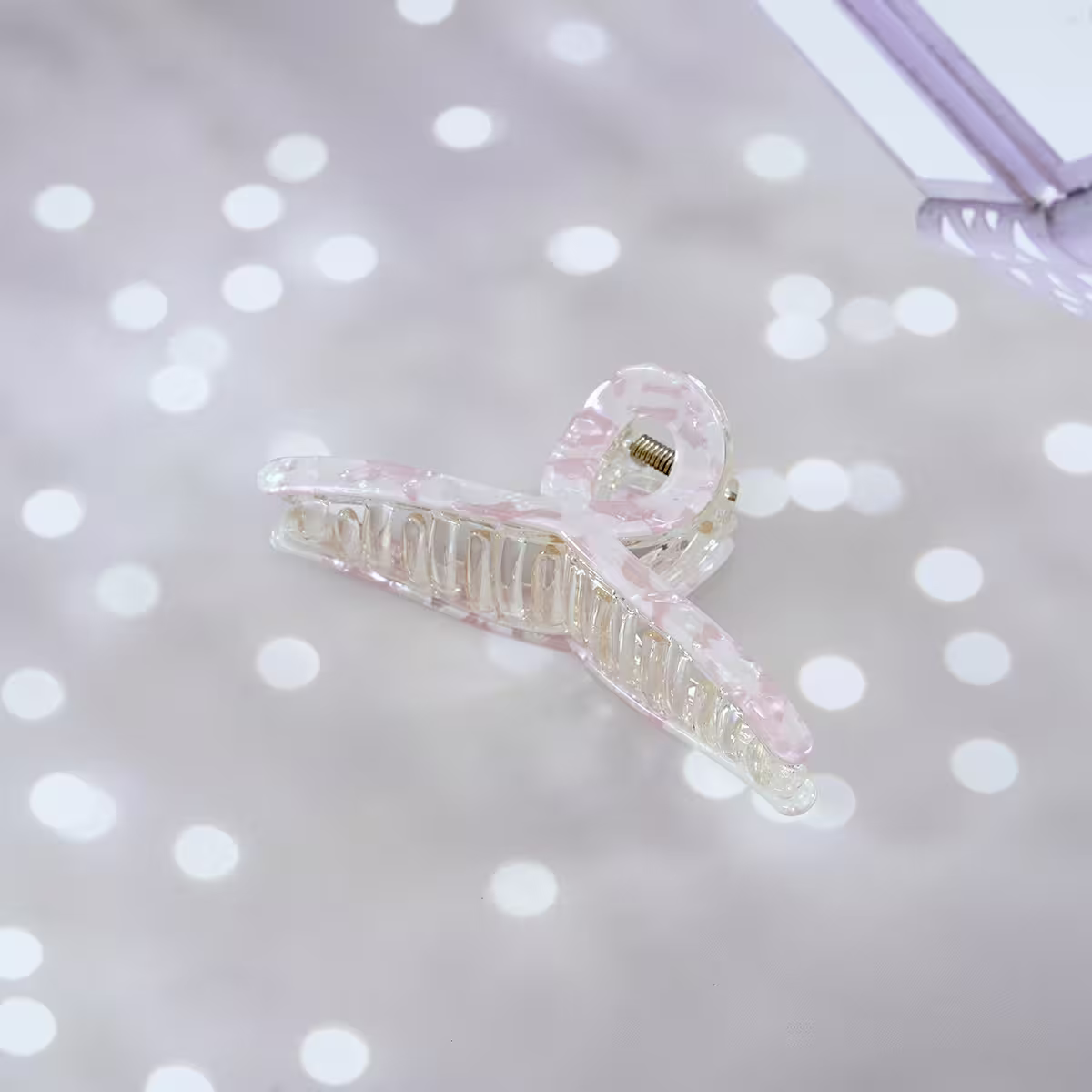 光炫斑斕醋酸×鯊魚夾×共四色-第5張