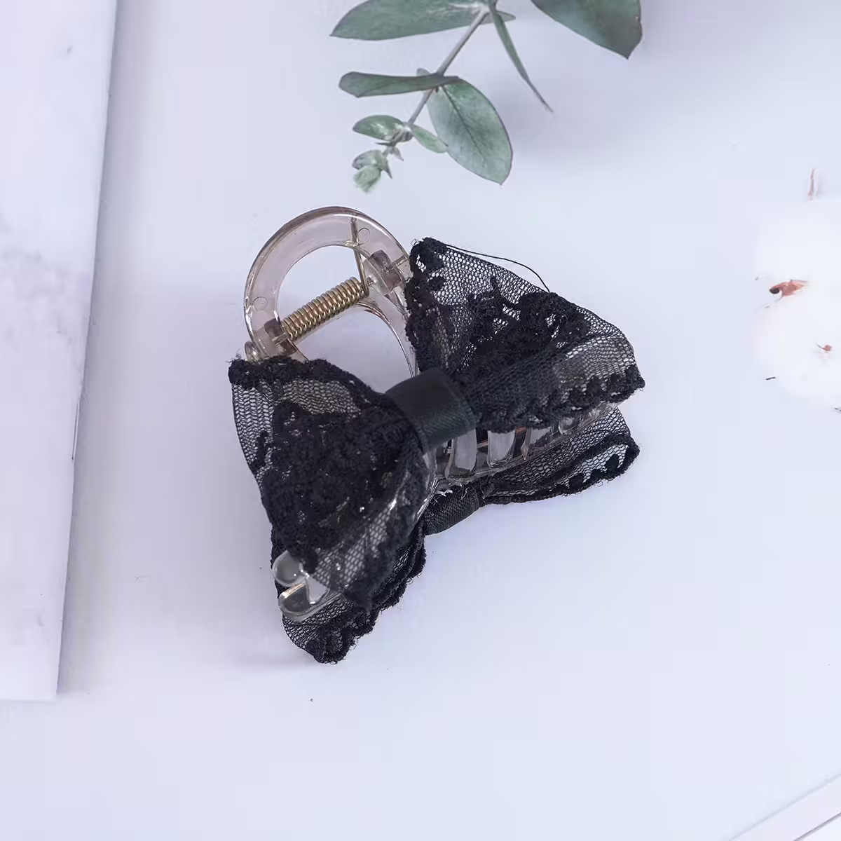 性感黑蕾絲×鯊魚夾-第1張