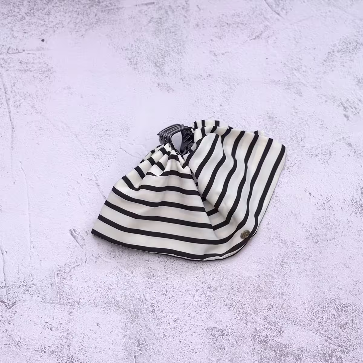 黑白條紋布藝×小抓夾×共二色-第3張