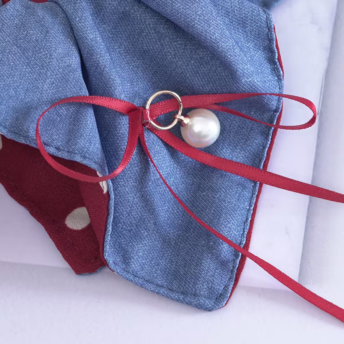 紅藍撞色波點點×髮束-第5張