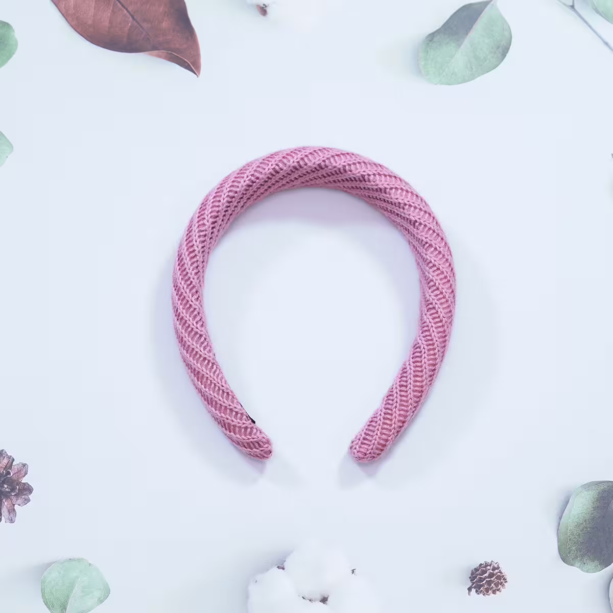 素色羅紋×髮箍×共三色-第5張