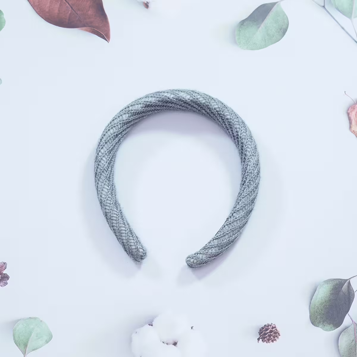 素色羅紋×髮箍×共三色-第6張