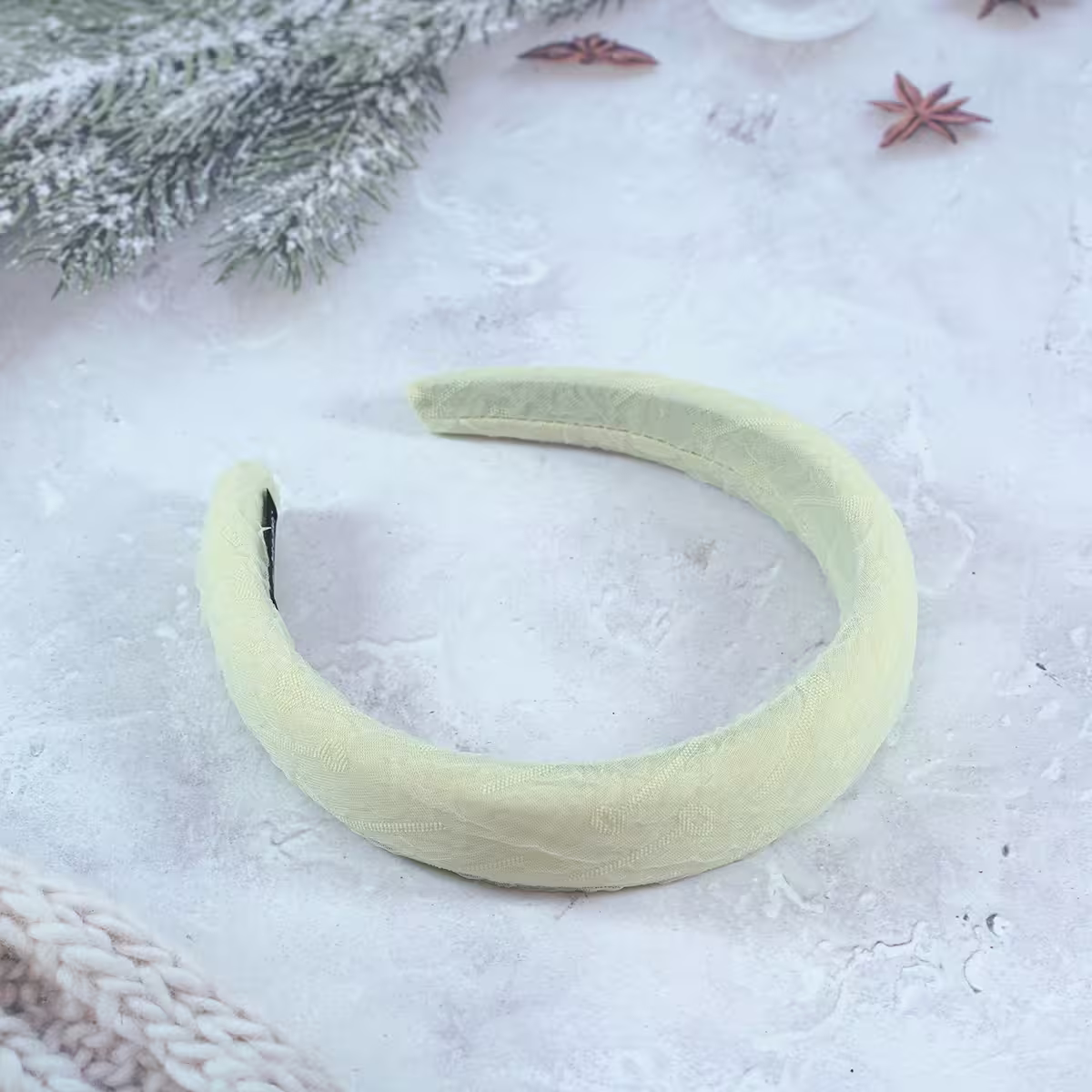 糖果色皺褶紋×髮箍×共四色-第6張