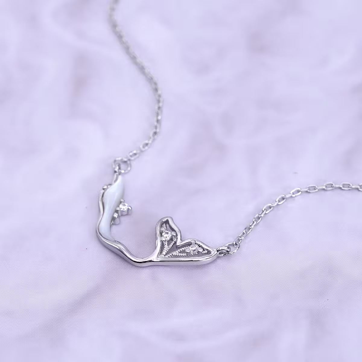 925銀飾×魚生有你×鎖骨項鍊-第1張