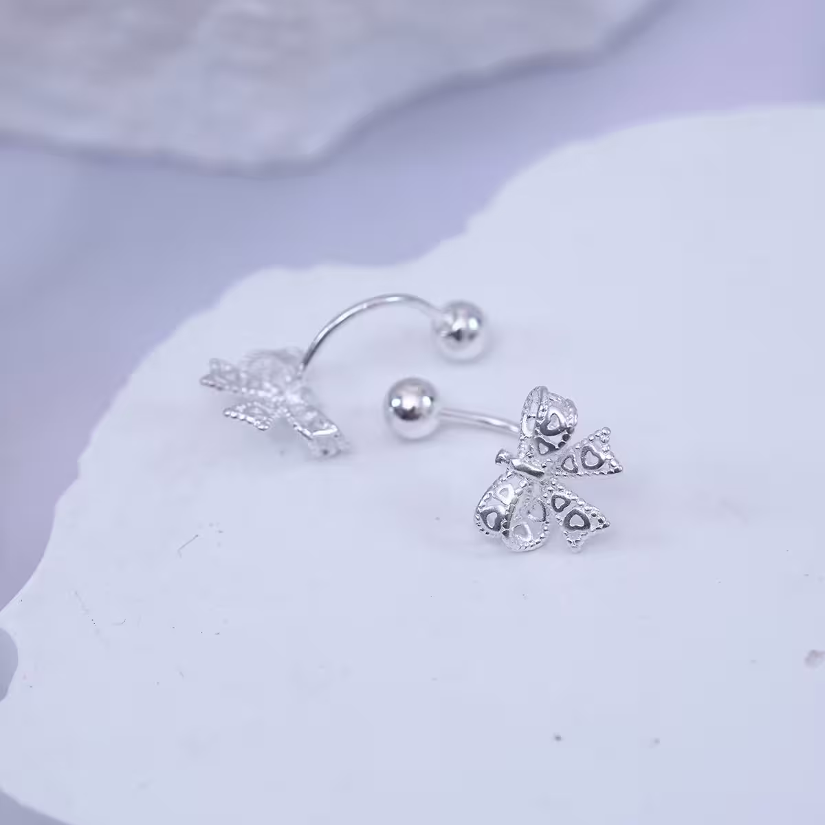 925耳針×蝴蝶結×轉珠耳環-第4張