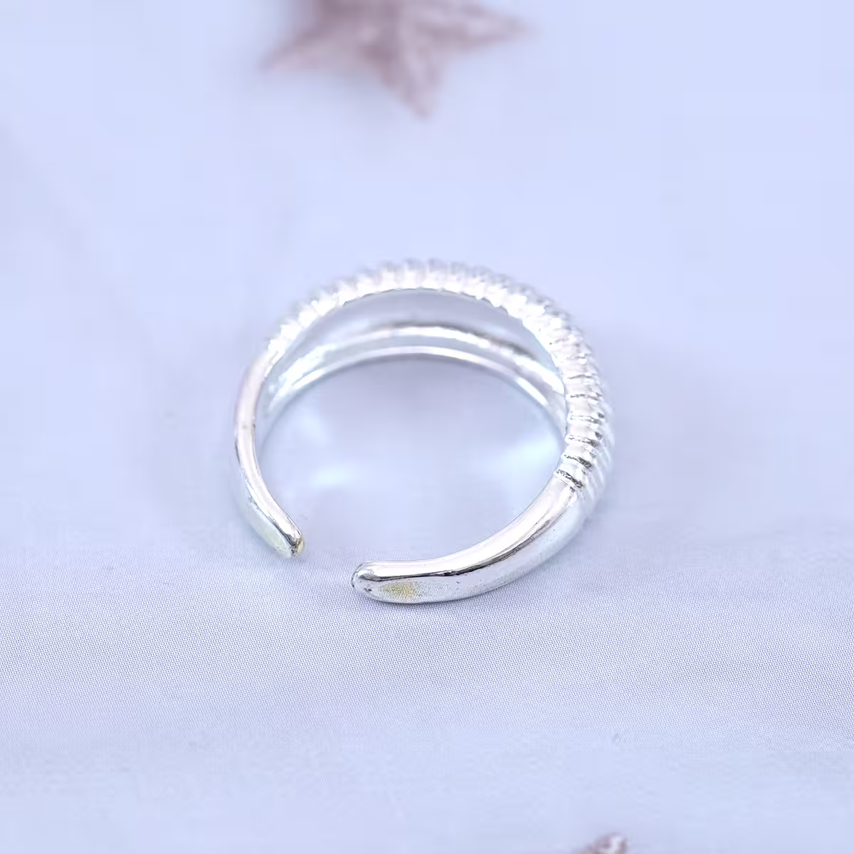 極簡螺紋×開口戒指-第4張