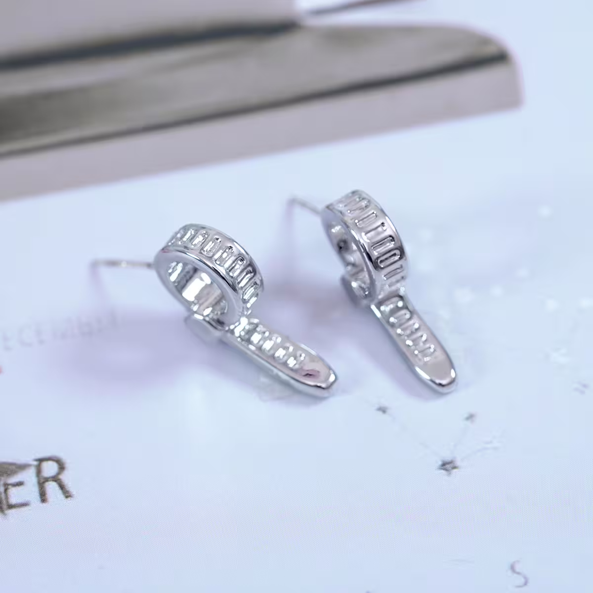 塑繩皮帶扣×耳環-第1張