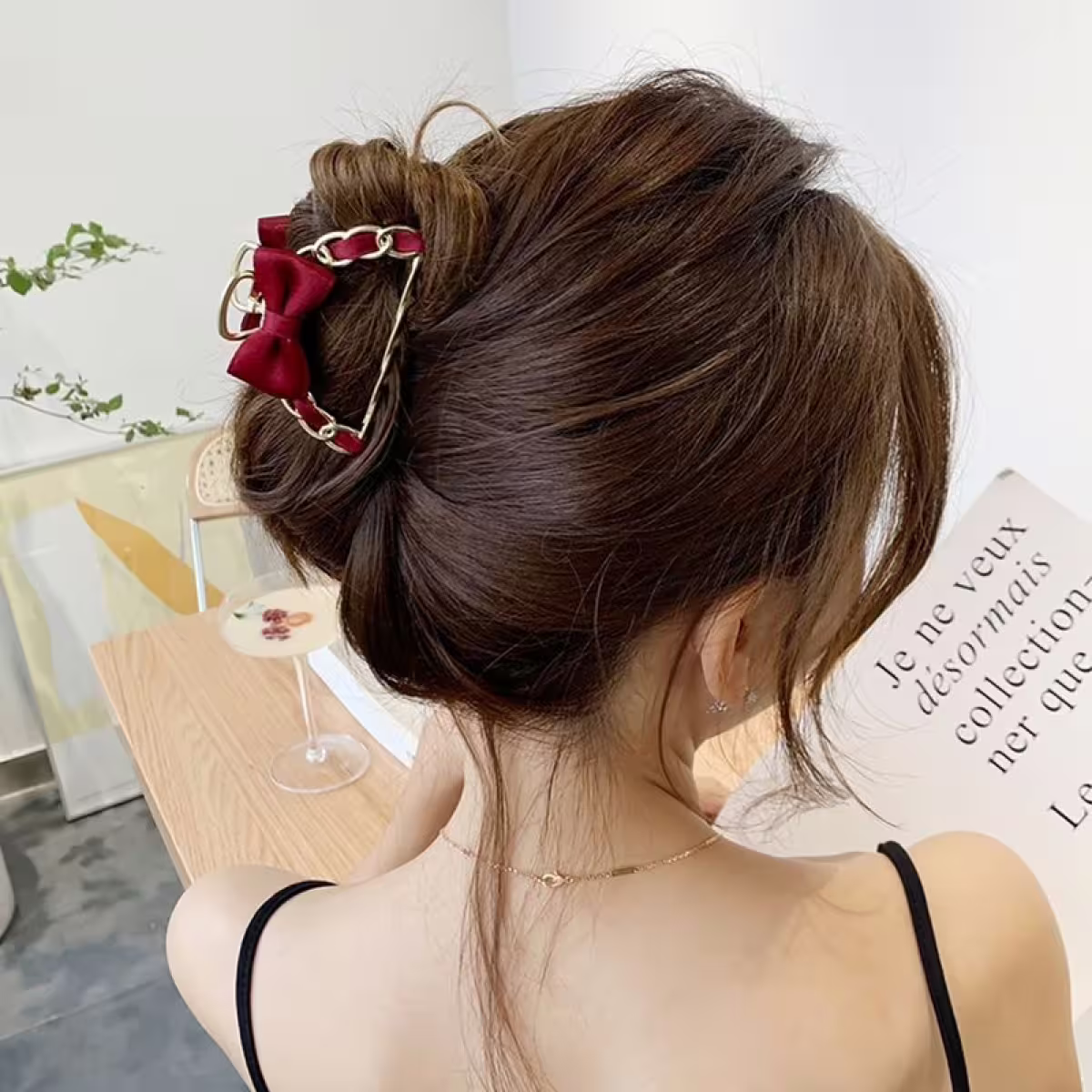 甜美蝴蝶結編織×小鯊魚夾×共三色-第6張