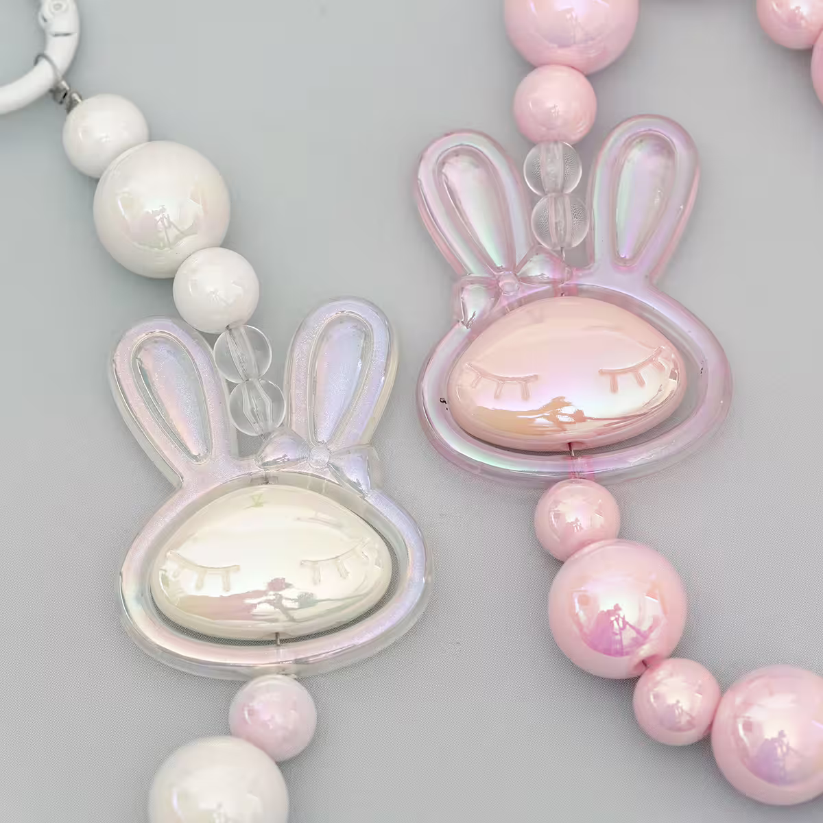 旋轉兔兔&times;手機腕帶掛繩&times;粉紅-第5張