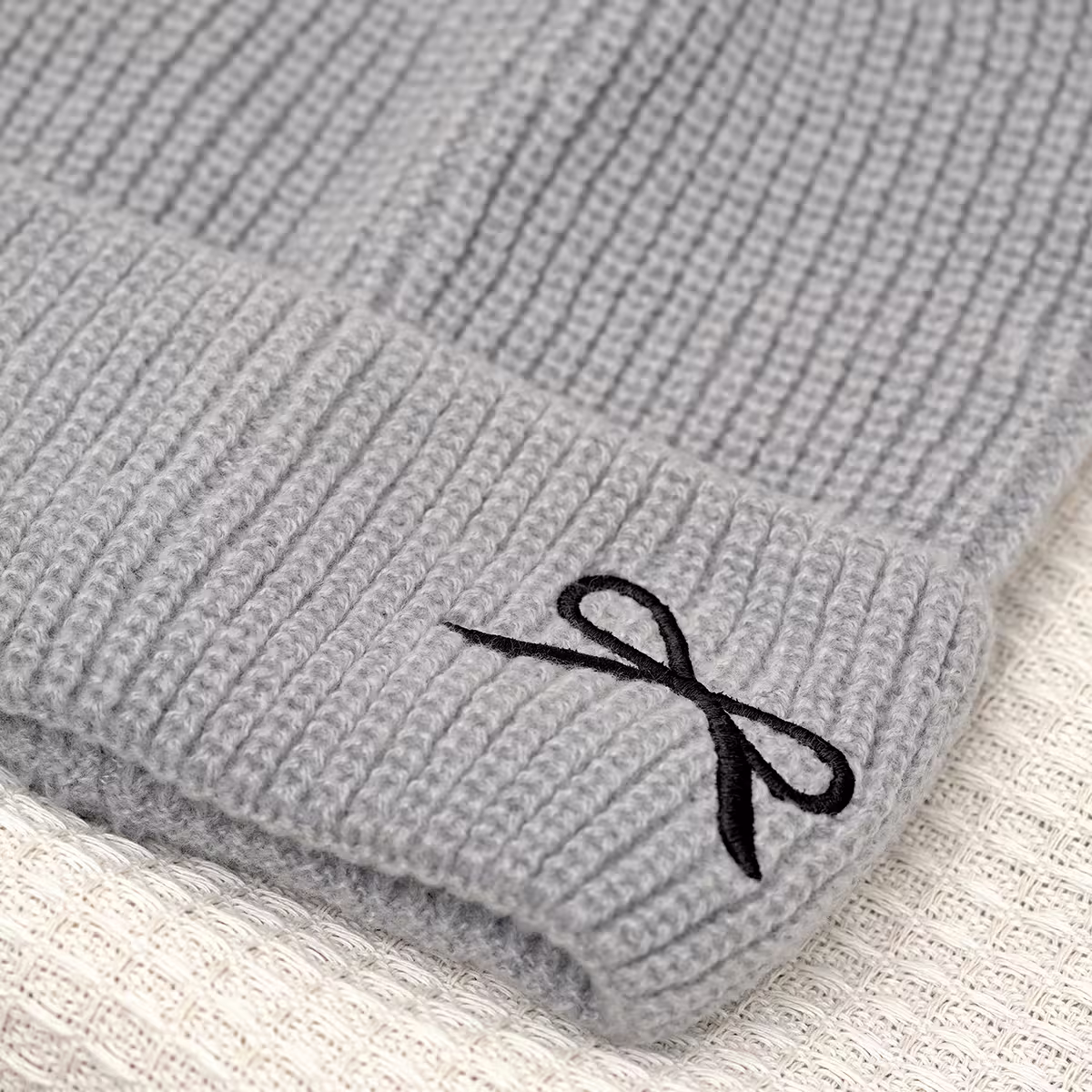 平頭俏貓耳蝴蝶結&times;毛帽&times;灰色-第5張