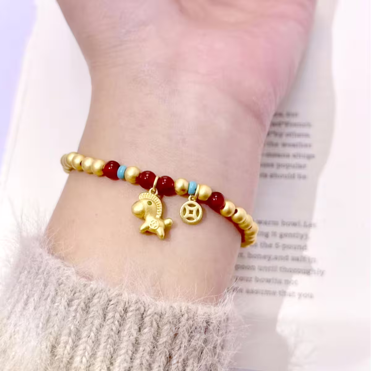 馬到金來&times;串珠手鍊-第6張
