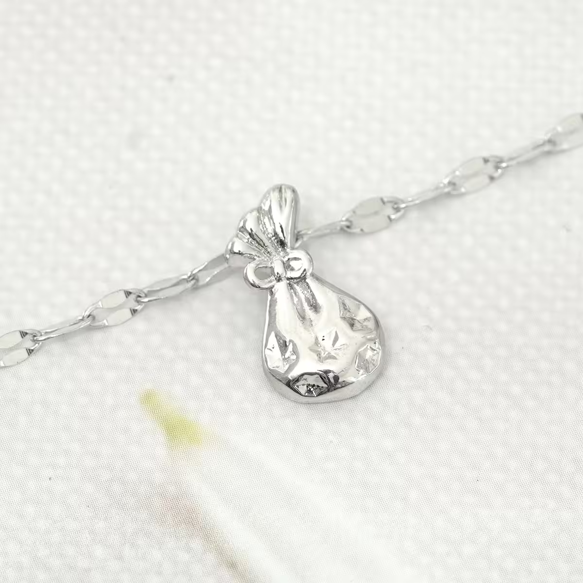 925銀飾&times;福氣錦囊&times;鎖骨項鍊-第3張