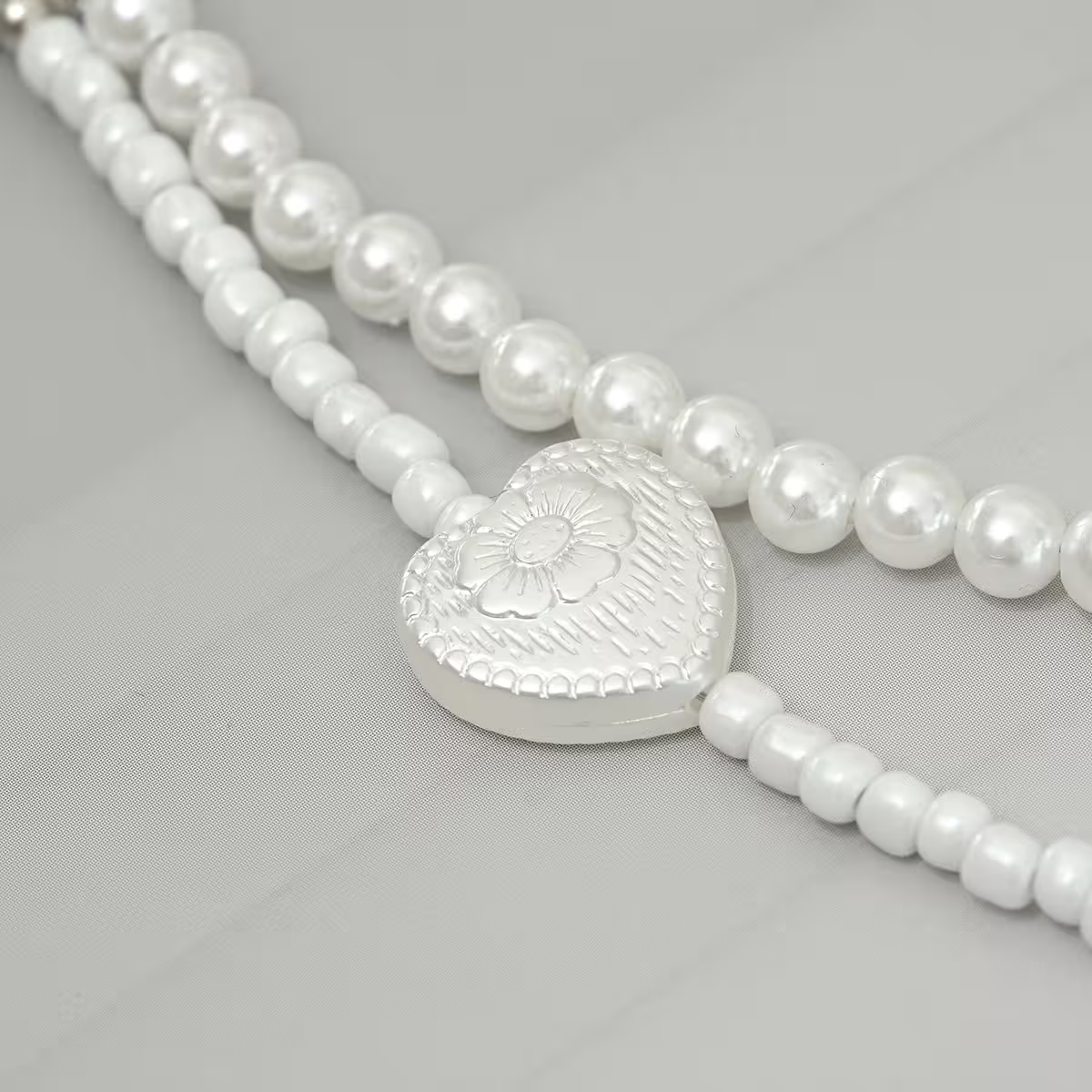 白珍珠圓舞曲&times;雙層手機腕帶掛繩-第6張