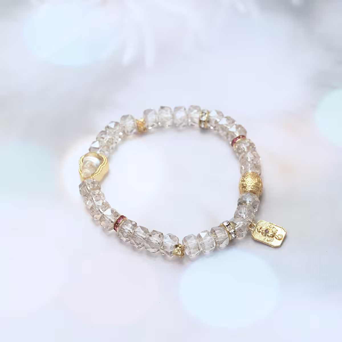 葫蘆金象&times;固定式串珠手鍊-第1張