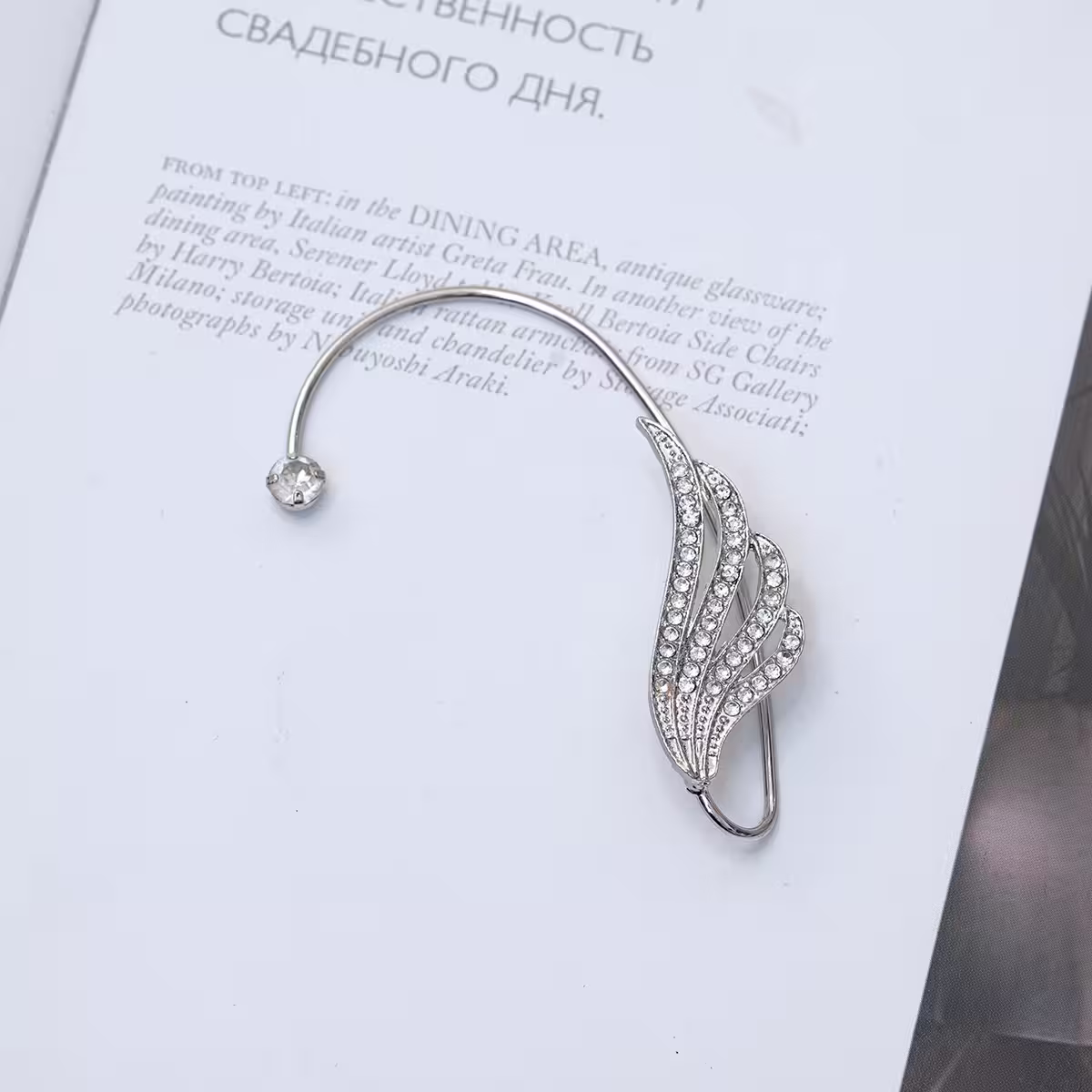 天使之翼&times;左耳單邊耳掛-第2張