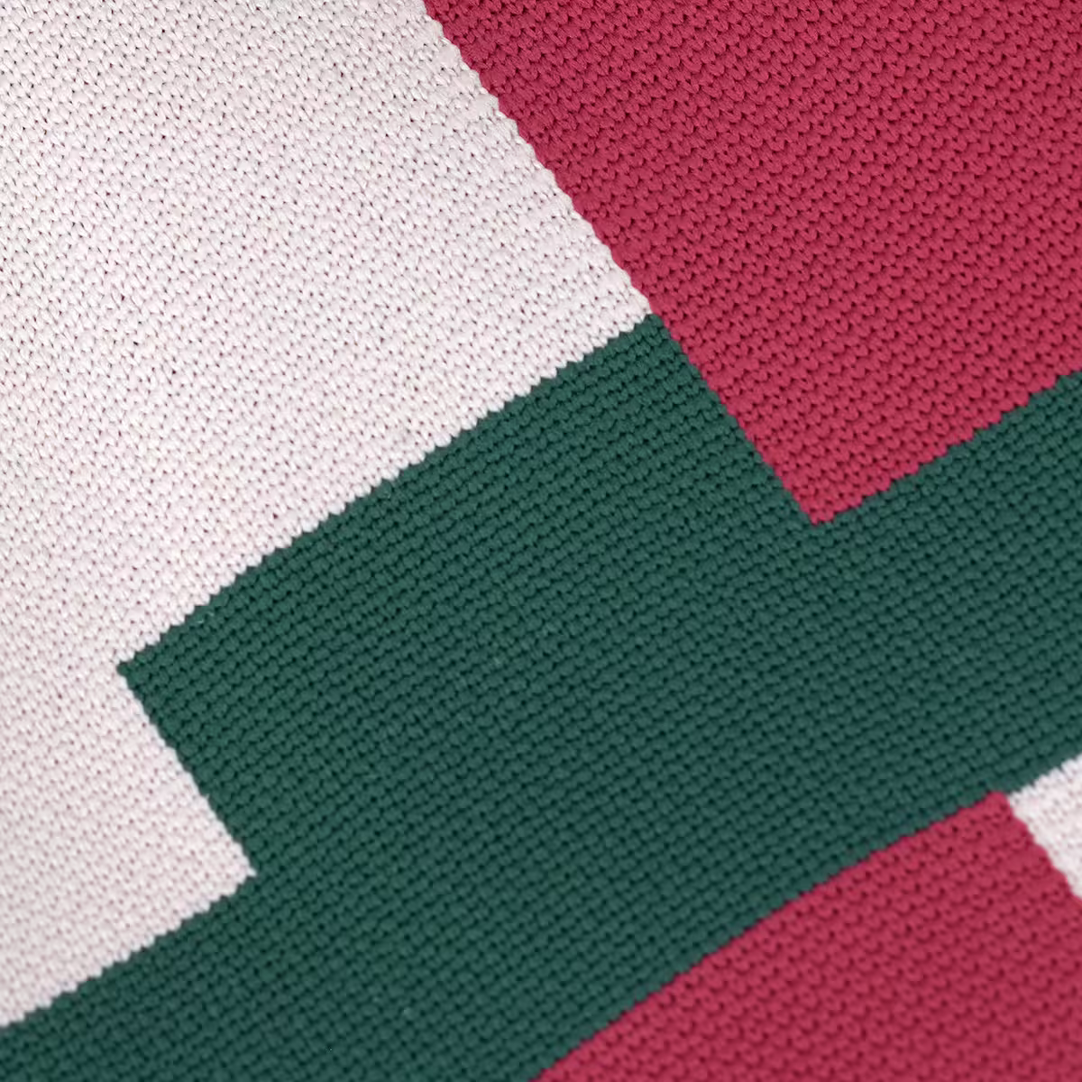 紅綠方格&times;針織手提袋-第5張