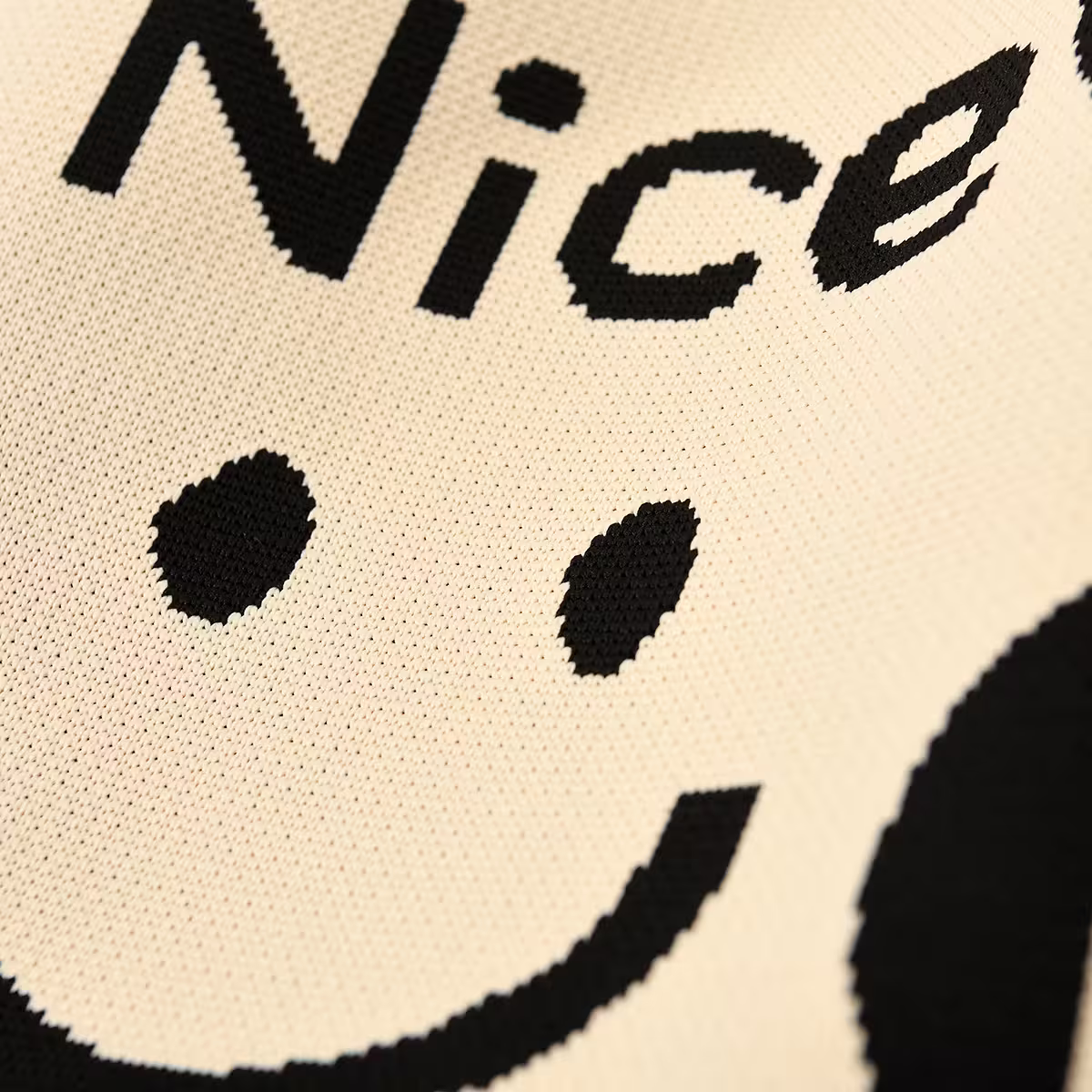 黑白笑臉&times;針織&times;單肩背包-第4張