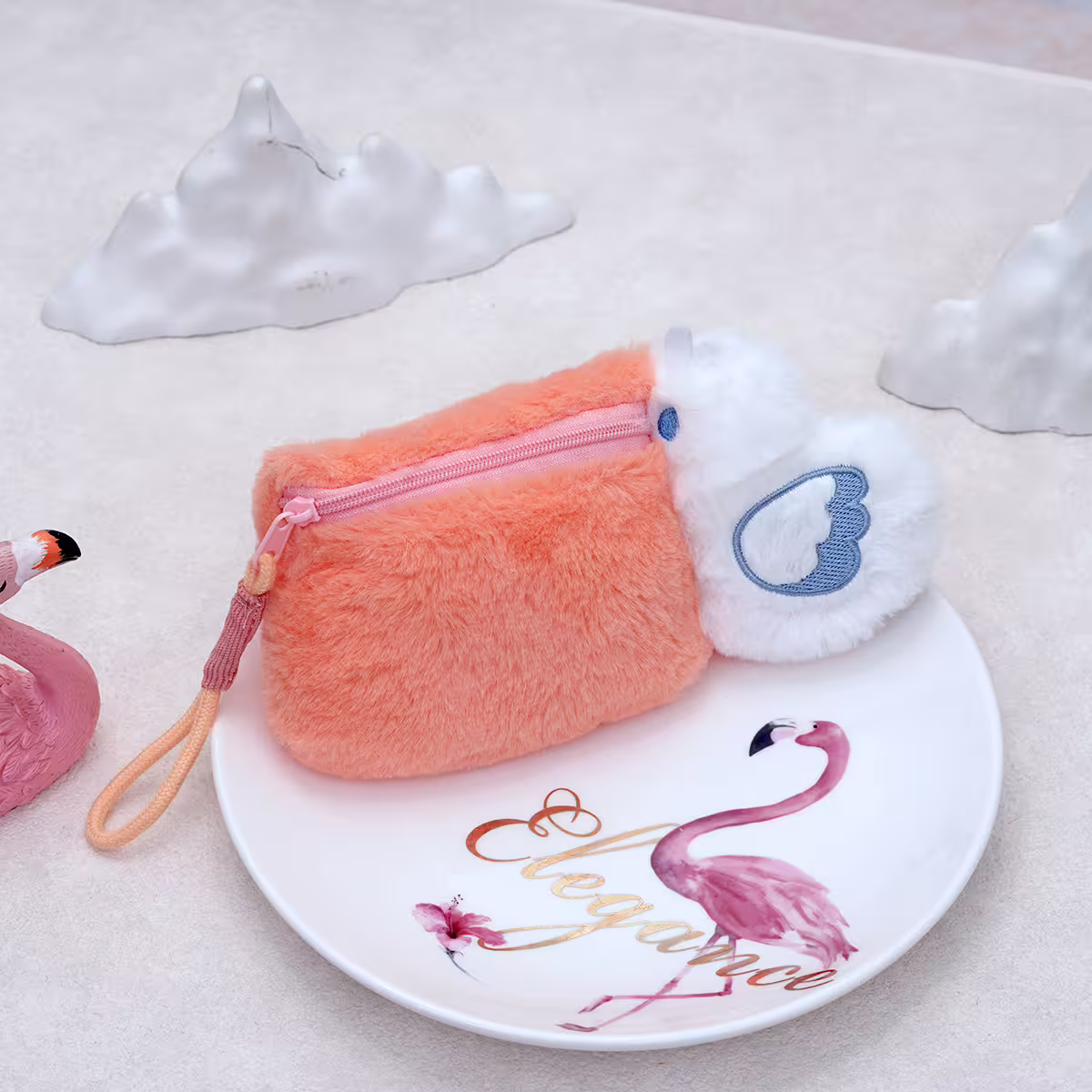 大嘴鳥毛絨絨&times;掛件零錢包-第1張