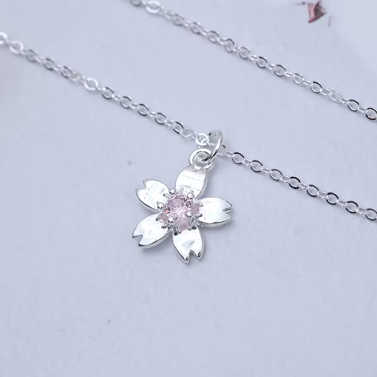 925銀飾&times;十里桃花&times;鎖骨項鍊-第5張