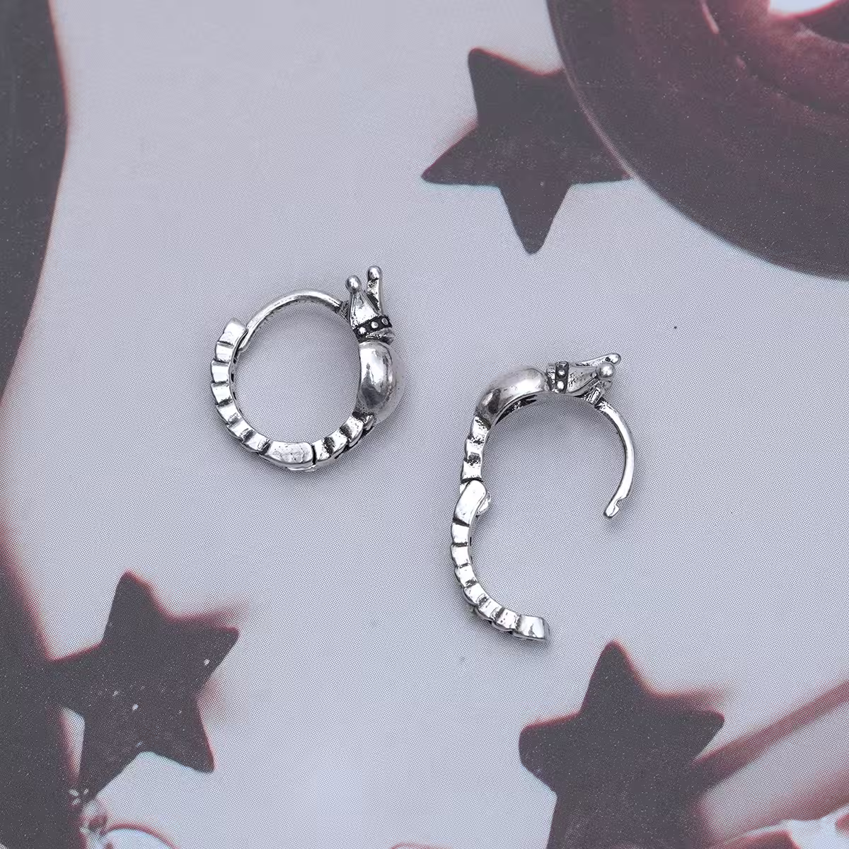 復古愛心皇冠&times;耳扣-第5張