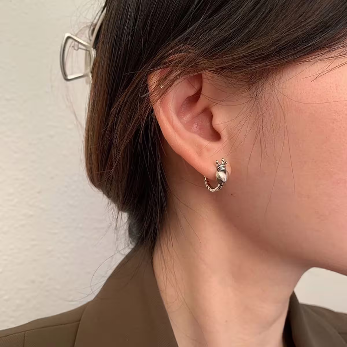 復古愛心皇冠&times;耳扣-第6張