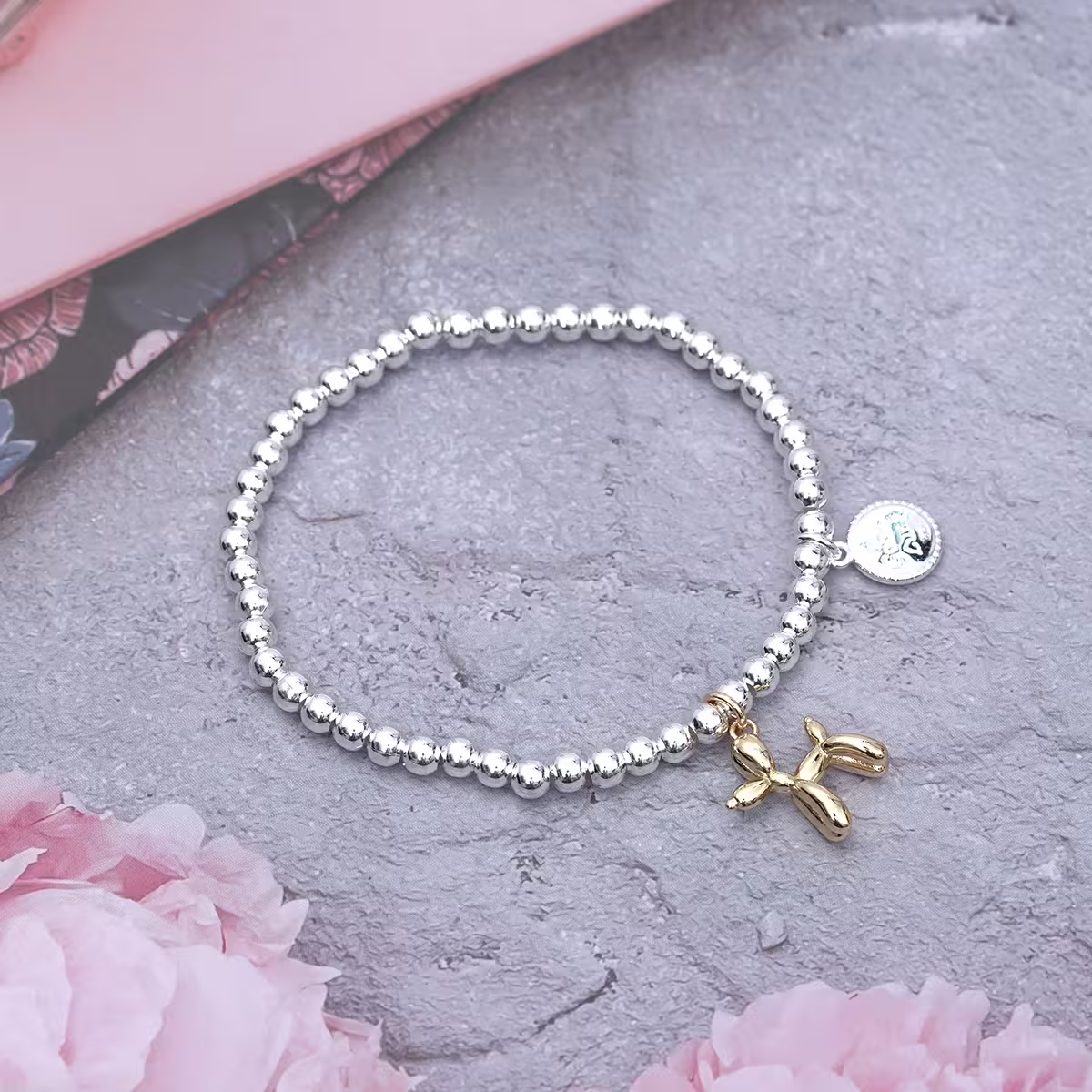 925銀飾&times;幸運氣球狗&times;串珠手環-第2張