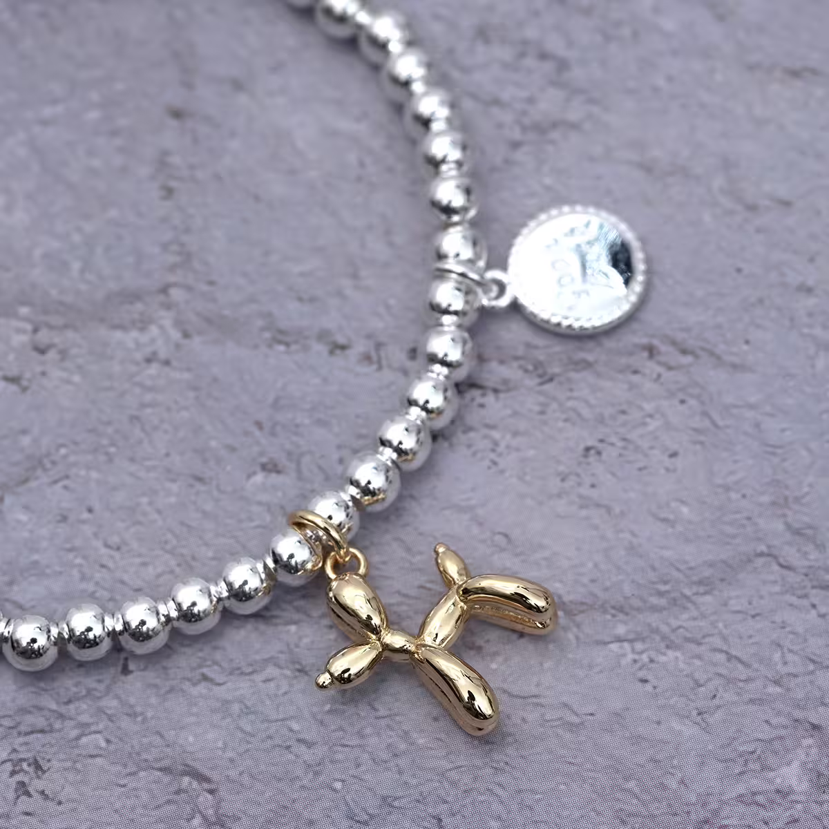 925銀飾&times;幸運氣球狗&times;串珠手環-第3張