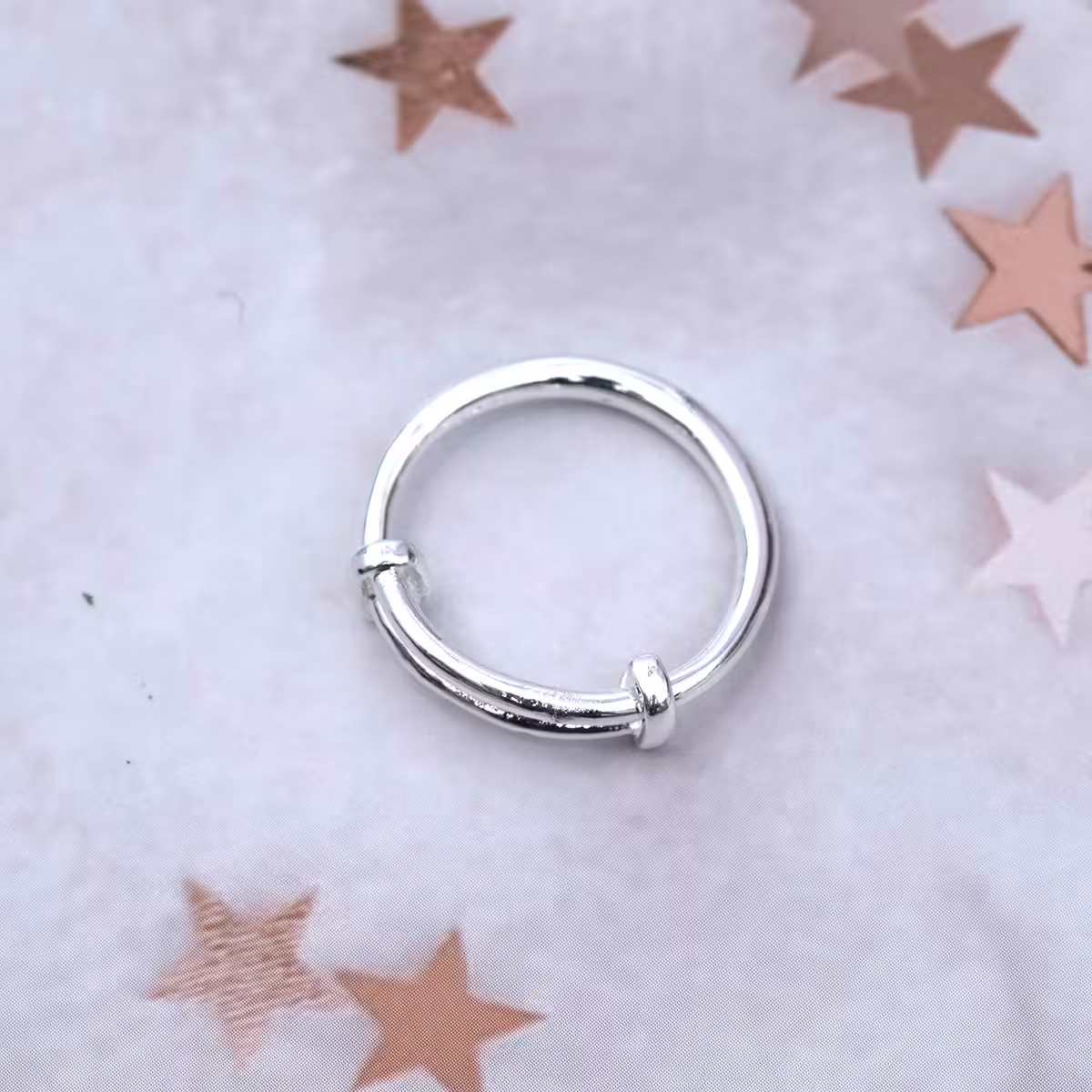925銀飾&times;極簡伸縮&times;開口戒指-第3張