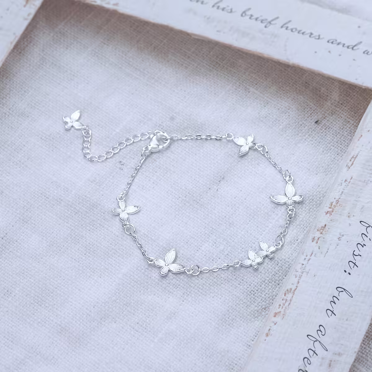 925銀飾&times;蝴蝶少女&times;手鍊-第2張