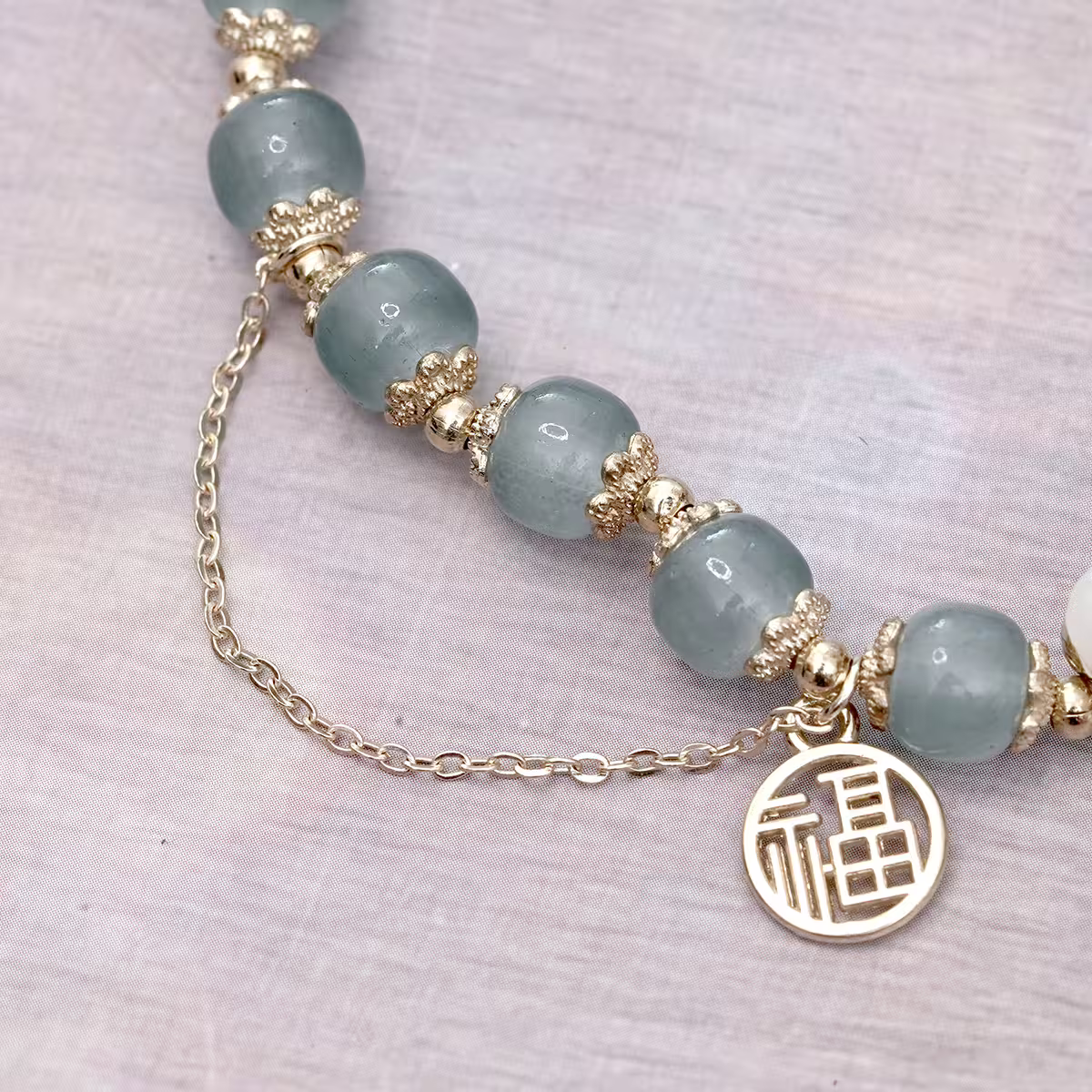 福上添花&times;固定式串珠手鍊-第3張